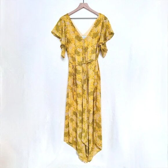 Emma & Michele Dresses & Skirts - Emma & Michele Yellow Floral Maxi Dress